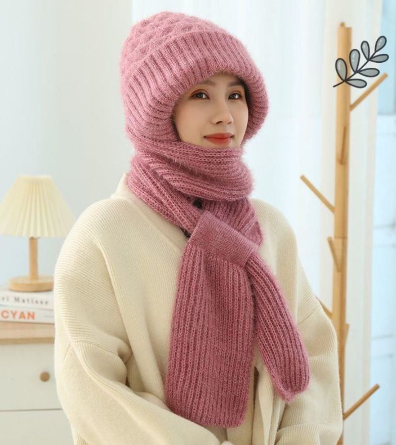 Faith - İki Parçalı Şapka ve Atkı Seti