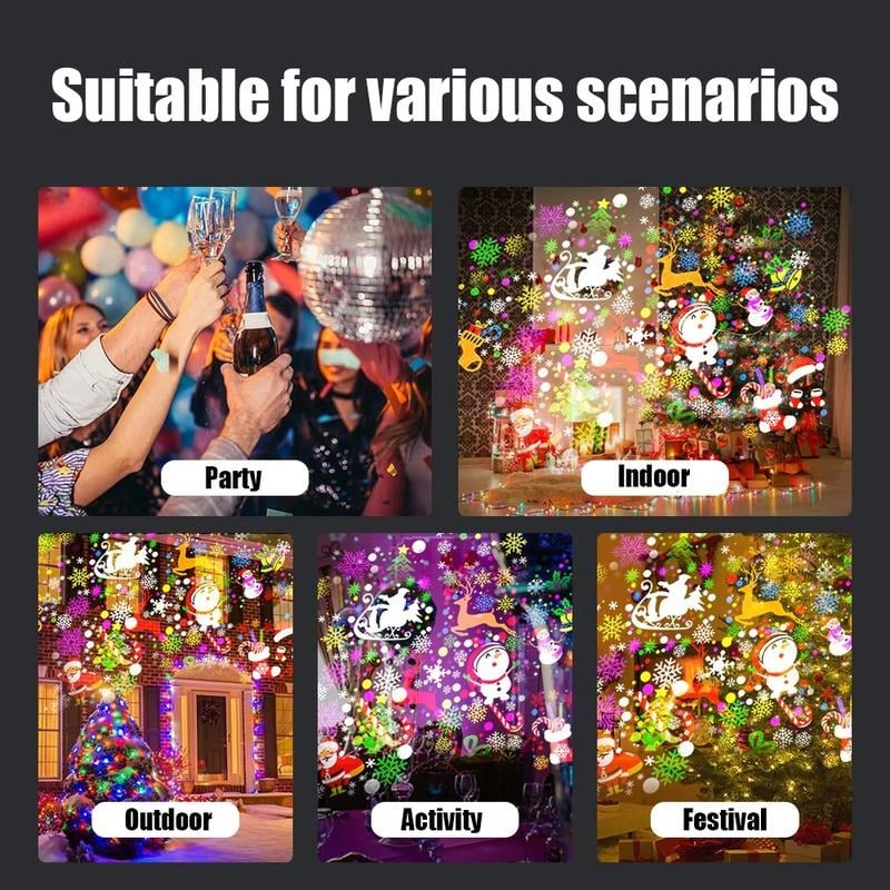 Zahara - Noel LED Projeksiyon Işığı